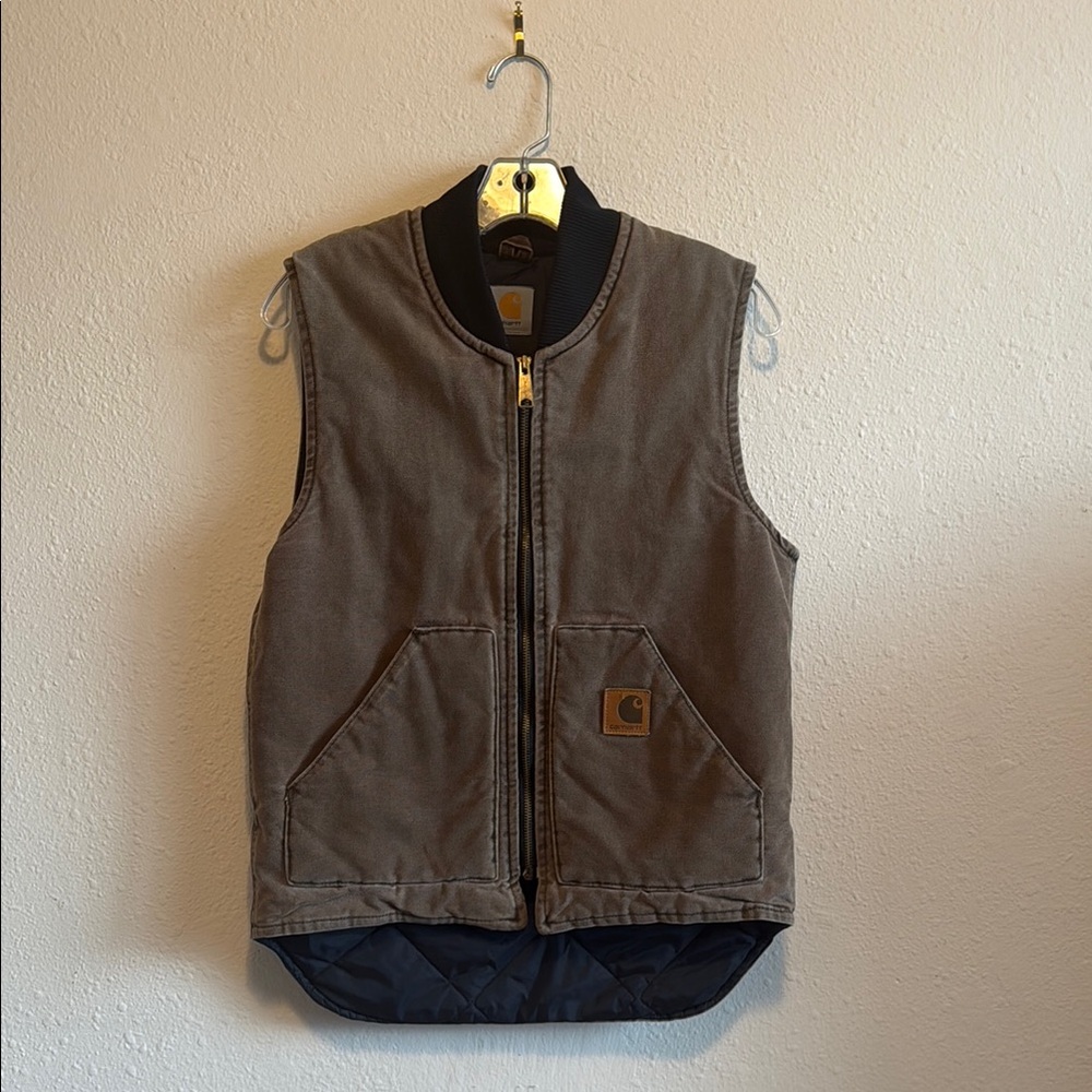 Carhartt Dark Brown Work Vest
